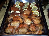 Schnitzel und H&auml;hnchen