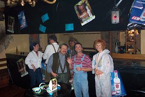 vor der Bar