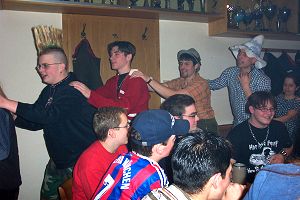 Polonaise durch alle R&auml;ume
