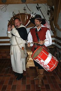 mittelalterliche Musikanten