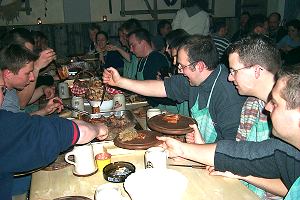 Essen fassen...